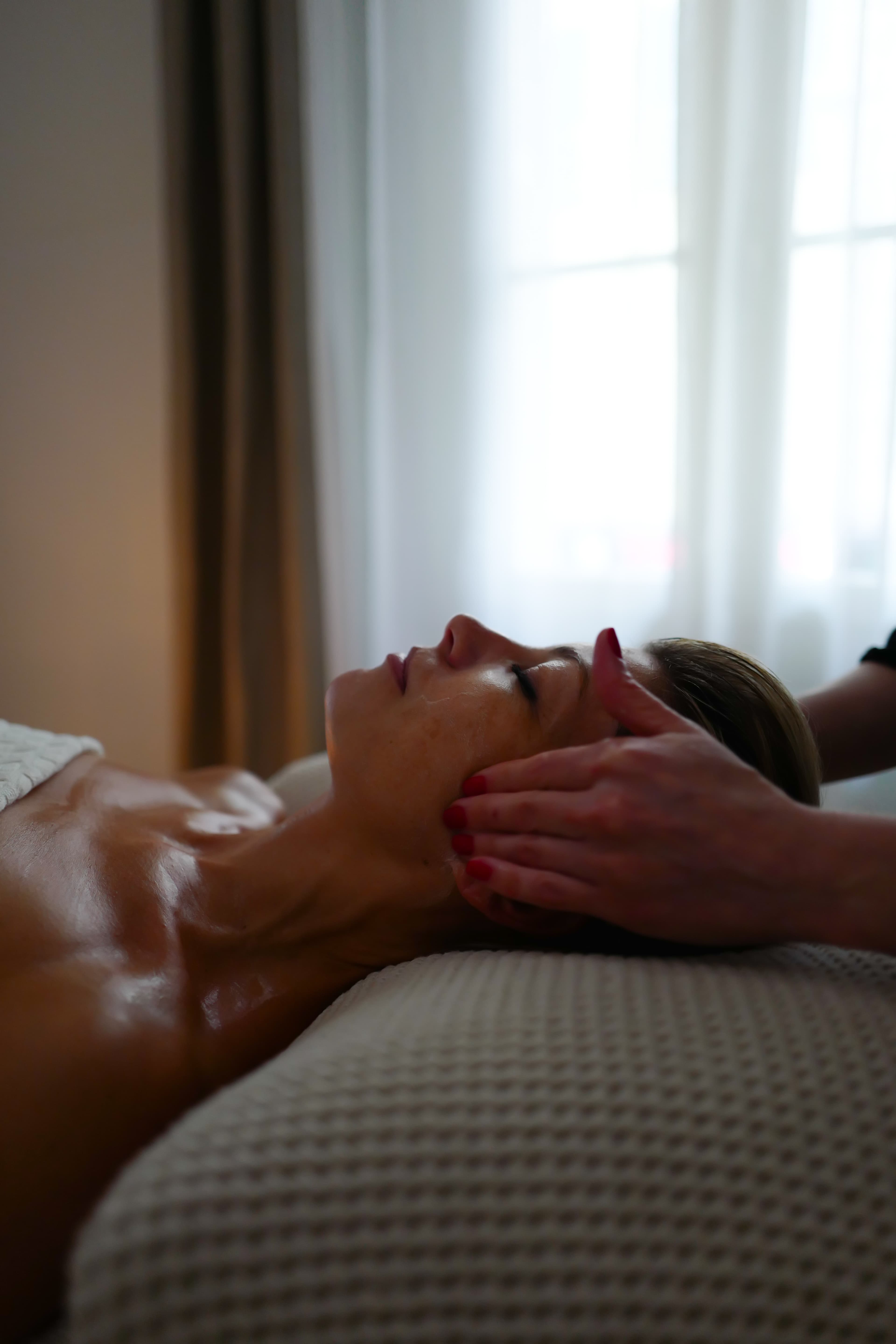 Ambiance du salon et soins